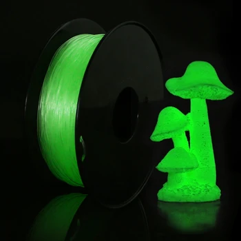 1 кг/500 г/250 г 95A Гибкая Светящаяся В темноте Нить для 3D-принтера из ТПУ, Нетоксичный Светящийся Материал для сублимационной 3D-печати
