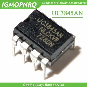 10 шт. UC3845AN UC3845 DIP-8 переключающие контроллеры текущего режима, новые оригинальные