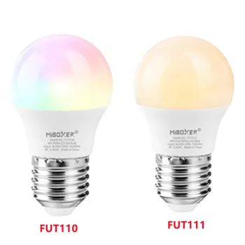 (2,4 Г) FUT110/FUT111 4 Вт RGB + CCT/Двойная белая светодиодная лампа с регулируемой яркостью и цветовой температурой AC100 ~ 240 В 50/60 Гц 2700 К ~ 6500 К