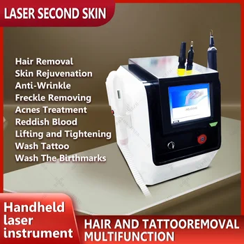 2 в 1 360 магнитооптическая пикосекундная лазерная профессиональная машина для удаления татуировок/пятен