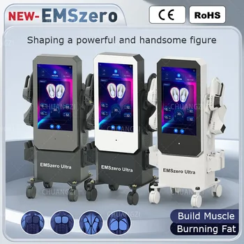 2024 Emszero Pro RF 6500 Вт 15 Тесла Emslim Большой Экран Для Наращивания Мышц Тела HI-EMT Машина Для Похудения Оборудование-Стимулятор Мышц