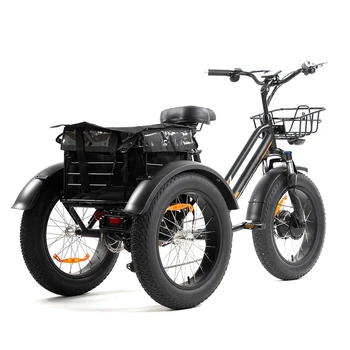 2024 MEIGI Новейший электрический трехколесный велосипед с 48 В 750 Вт bafang грузовой электрический трехколесный велосипед заводская поставка цена электрического трехколесного велосипеда