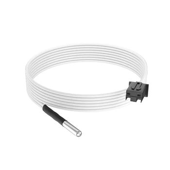 2шт 100 К Ом NTC 3950FB Термистор С кабелем Длиной 1 м/2 м Высокотемпературный Датчик 350 градусов Для Деталей 3D-принтера RepRap Extruder