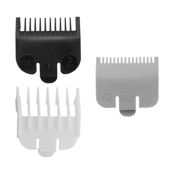 3 штуки универсальной машинки для стрижки волос, предельная расческа, предельные инструменты для стрижки волос, электрическая машинка для стрижки, суппорт 1,5 мм/3 мм/4,5 мм