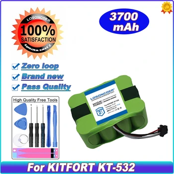 3700 мАч Аккумулятор для KITFORT KT-532 KT532 KT 532 Робот-пылесос Аксессуары Запчасти