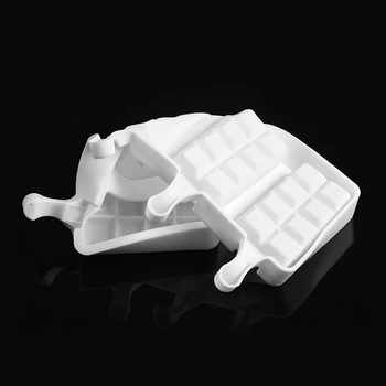 3D DIY Силиконовая форма для мороженого Ручной работы, Экологичный Фруктовый мусс, Морозильная камера для десертов, Лоток для сока, Форма для изготовления Бочек, Кубик