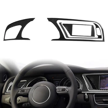 4 шт. Внутренняя приборная панель Автомобиля, кластерный измеритель, декоративная отделка приборной панели Только для Audi A5 RS5 S5 LHD
