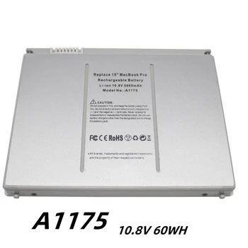 A1175 10,8 V 60WH Аккумулятор для ноутбука Apple MacBook Pro 15