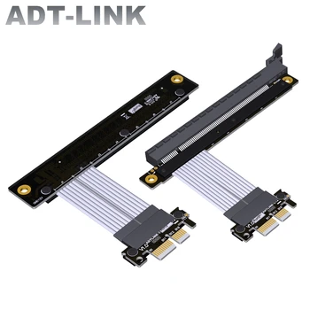 ADT Riser PCIe 4.0 x16-x1 Удлинительный Кабель PCIE 4.0 Адаптер для майнинга GPU RTX Rx 4.0 Видеокарта AMD Nvidia Full Speed Gen4