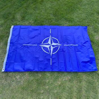 aerxemrbrae 150x90 см Флаг Североатлантического договора НАТО из полиэстера с двусторонней печатью Флаг Сейшельских островов баннер