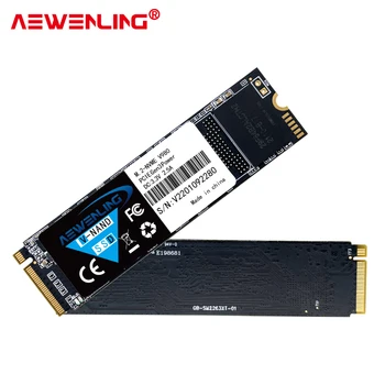 AEWENLING M.2 SSD M2 256 ГБ PCIe NVME 128 ГБ 512 ГБ 1 ТБ Твердотельный диск 2280 Внутренний жесткий диск HDD для Настольного ноутбука MSI Asro64