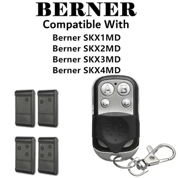 Berner SKX1MD SKX2MD SKX3MD SKX4MD Пульт дистанционного управления гаражными воротами 433 МГц передатчик команд для открывания ворот