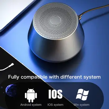 Bluetooth-совместимый динамик, стильный интеллектуальный интерфейс USB, совместимый с Bluetooth 5.0 стереозвук, аудиоаксессуары