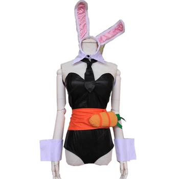 Brdwn Горячая телевизионная игра женский костюм для косплея the Exile Rabbit Riven, Фартук для вечеринки в честь Хэллоуина, Колготки, комбинезоны