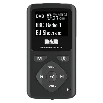 DAB/Цифровое радио DAB Bluetooth 4.0, Персональный карманный FM-мини Портативный Радионаушник MP3 Micro-USB для дома