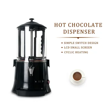 ITOP 10L Диспенсер для горячего шоколада, Машина для раздачи горячих напитков для шоколада, Молочных напитков, Кофе, Оборудование для смешивания горячих напитков