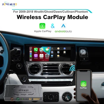 Joyeauto Беспроводной Apple CarPlay Для Rolls Royce Wraith Ghost Dawn Cullinan Phantom 2009-2018 CIC NBT EVO Android Автоматическое Зеркальное отображение