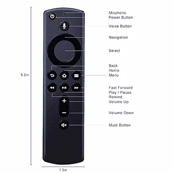 L5B83H Amazon Fire TV Stick 4K Streaming Media Player2020 Edition Выпуск и 4K 2-го Поколения Fire TV Stick Голосовой Пульт дистанционного Управления