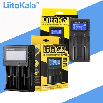 LiitoKala Lii-PD4 Lii-PD2 18650/26650/18350/16340/18500 Литиевая батарея 1,2 В 3,2 В 3,7 В 3,8 В AA AAA NiMH 110-220 В зарядное устройство постоянного тока