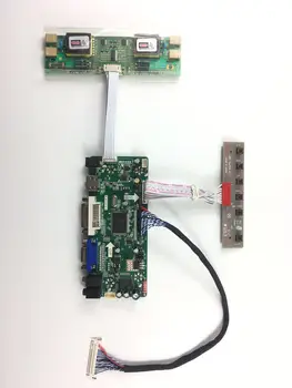 M.NT68676.2A Универсальная плата VGA DVI аудио ЖК-контроллера для 20,1 дюймов 1400x1050 M201P1-L01 4CCFL Комплект мониторов Легко сделать своими руками