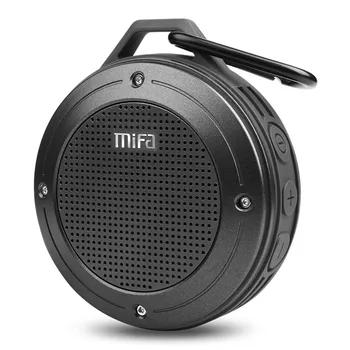 MIFA F10, уличный беспроводной Bluetooth, стерео, портативный динамик, встроенный микрофон, ударопрочность IPX6, водонепроницаемый динамик с басами