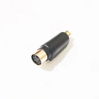 NCHTEK RCA-Mini DIN 4-контактный разъем для видео-аудио адаптера, клавиатура, мышь, кабель для Mac, 1 шт.