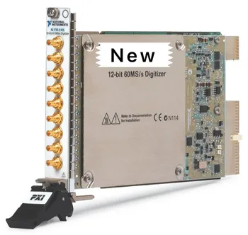 NI National Instruments PXI-5105 12-битный 60 мс/с цифровой преобразователь, высокоскоростная карта синхронного сбора данных