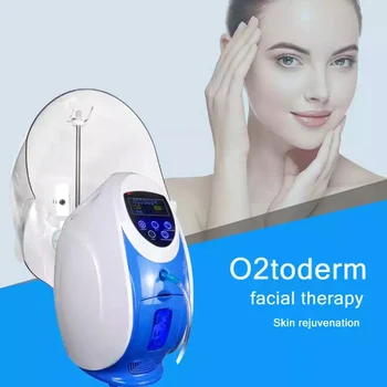 O2 to Derm со светодиодной кислородной купольной машиной для терапии лица для омоложения кожи