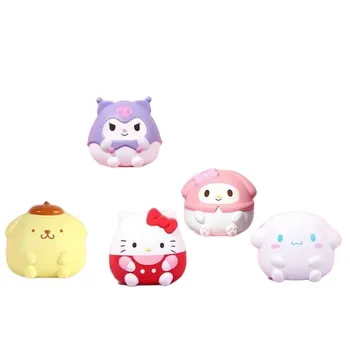 Sanrio Hello Kitty Pinch Music Милый Мультфильм My Melody Кукла для декомпрессии и вентиляции, детская игрушка для зажима рук, исцеляющий подарок