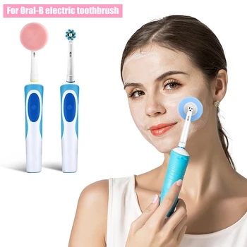 Sdotter Совместим с электрическими зубными щетками Oral-B, сменная насадка для чистки лица, насадки для зубных щеток