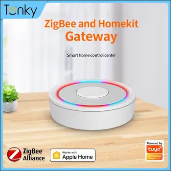 Tuya HomeKit ZigBee Smart Gateway Проводной Концентратор Bridge Приложение Дистанционного Управления SmartLife Поддержка системы Android/IOS Работа с Apple Home