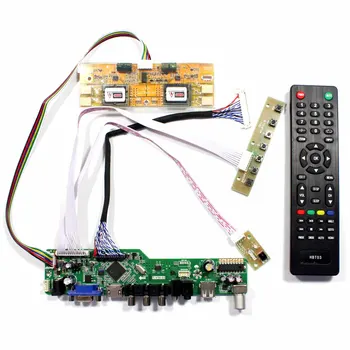 TV H DMI VGA AV USB АУДИО ЖК-плата контроллера Для 20,1 