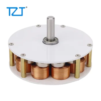 TZT 100-650 об/мин, 50-60 Вт, трехфазный генератор переменного тока, микродисковый генератор с железным сердечником, сильные магниты