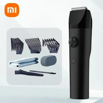 Xiaomi Mijia Машинка Для стрижки волос, Мужской Триммер для волос, Керамическая Режущая головка, Профессиональная Машинка для стрижки Бороды, Электробритва, Беспроводная Машинка для стрижки волос
