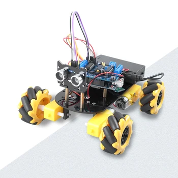 Автомобильный комплект Smart Robot для программирования Arduino, Комплекты автоматизации, Роботизированный электронный комплект, Образовательный робот, Интеллектуальные высокие технологии