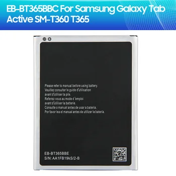 Аккумулятор для телефона EB-BT365BBC EB-BT365BBE для Samsung Galaxy Tab Active SM-T360 T365 T360 EB-BT365BBE 4450mAh
