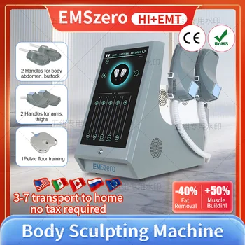 Аппарат для мышечной стимуляции HI-EMT DLS-EMSLIM Neo Emszero Электромагнитный 13 Тесла 4 RF Обрабатывает Оборудование Для Скульптуры Тела и Похудения