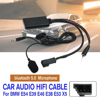 Аудио Кабель-адаптер Hi-Fi Bluetooth 5,0 + Микрофон Для BMW E54 E39 E46 E38 E53 Bluetooth Автомобильный Комплект Автомобильной Электроники