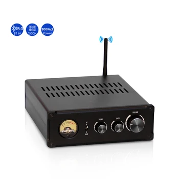 Аудиоусилитель AIYIMA TPA3255 QCC3034 Bluetooth Усилитель Класса D NE5532 Цифровой аудиоусилитель Поддерживает APTX-HD С VU-метром