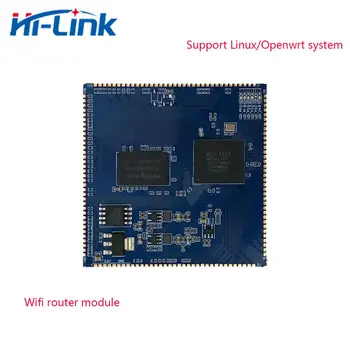 Бесплатная доставка, 1 шт./лот, модуль маршрутизатора GbE Gigabit Ethernet с набором микросхем MT7621A HLK-7621, тестовый набор/Совет по развитию