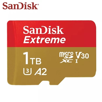 Бесплатная Доставка SanDisk Extreme Micro SD Карта U3 A2 Карта памяти 32 ГБ 64 ГБ 128 ГБ 256 ГБ TF Карта для Камеры Дрона cartao de memoria