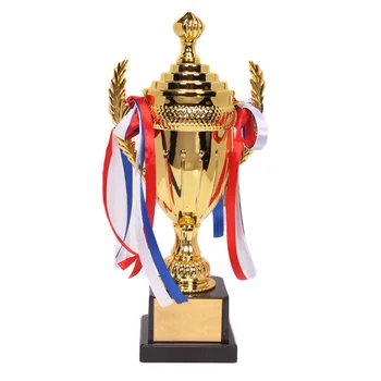 Большой Кубок для трофеев, многоцветные банты, Вдохновляющий Кубок для спортивных соревнований