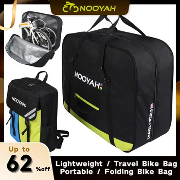 Велосипедная сумка NOOYAH, Складной Дорожный чехол для велосипеда, Аксессуары для велосипеда для Транспорта, 14-20-дюймовая Велосипедная сумка, MTB Дорожный Велосипед, Портативная Велосипедная сумка