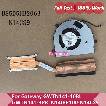 Вентилятор охлаждения ноутбука С радиатором для Gateway GWTN141-10BL GWTN 141-10 N14CS9-HS GWTN141-3PR N14IBR100-N14CS9 N14CS9 подлинный