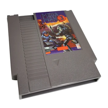 Видеоигра для классической серии NES - Игровой картридж Megaman 3, для ретро-игровой консоли NES - система PAL / NTSC