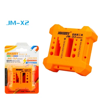 Высококачественный Инструмент для Намагничивания JM-X2, Инструмент для Размагничивания, Оранжевая Отвертка, Инструмент Для Магнитного Подбора, Отвертка Для Магнитного Размагничивания