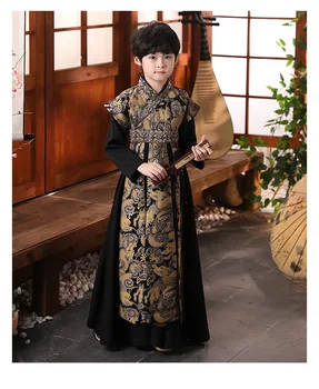 Детская Новогодняя одежда, Старинное студенческое платье Книжника, халат для фотосъемки, традиционный костюм, китайская школьная одежда
