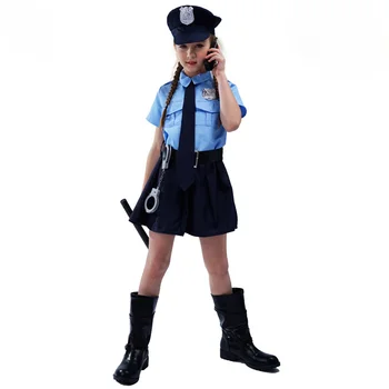 Детский костюм на Хэллоуин, униформа для девочек, облегающая униформа для девочек, Костюм на Хэллоуин, Костюм на материковой части Китая