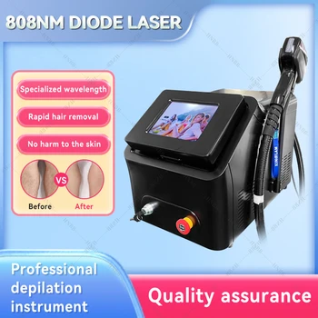 Диодный лазер портативный diodo 808nm депилятор лазерная машина для депиляции 755 808 1064 3 длины волны Высокого уровня 1200 Вт/2000 Вт 808/755/106