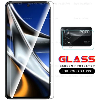 Для poco x4 pro защитная стеклянная пленка для экрана xiaomi pooo poxo poko x4 pro x4pro pocox4 pro защитные стеклянные пленки